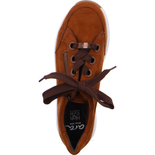 Ara Shoes Lace-ups Osaka Women's Trainers Brown | ARA983UKT