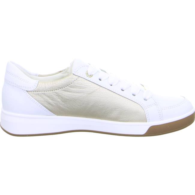 Ara Shoes Lace-ups Rom Platinum Women's Trainers White | ARA784OFX