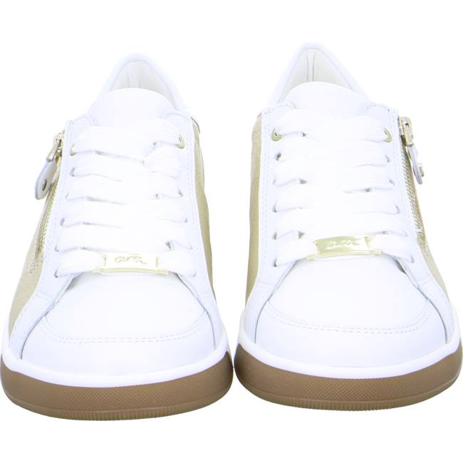 Ara Shoes Lace-ups Rom Platinum Women's Trainers White | ARA784OFX