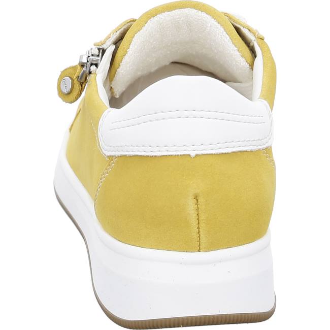 Ara Shoes Lace-ups Rom Sole Women's Trainers Yellow | ARA362PSB