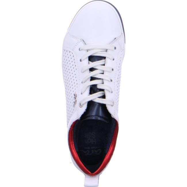 Ara Shoes Lace-ups Rom Women's Trainers White | ARA652OCS