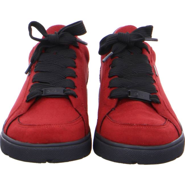 Ara Shoes Lace-ups Rom Women's Trainers Red | ARA693MIL