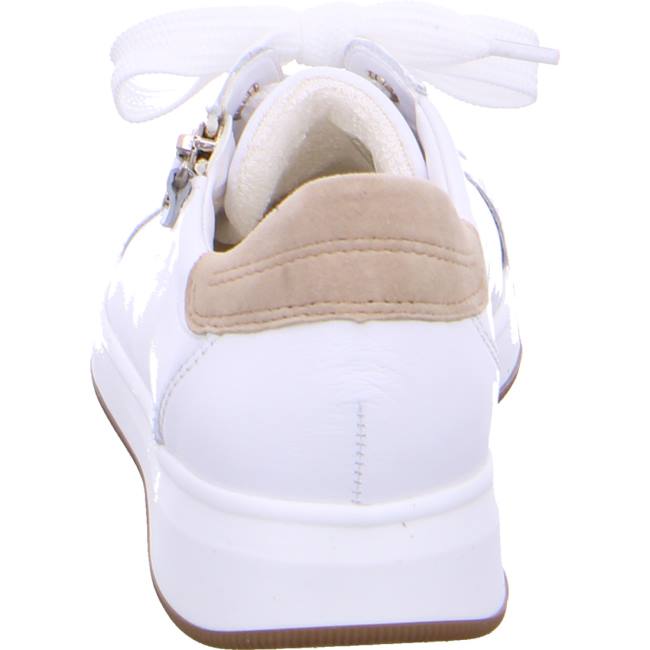 Ara Shoes Lace-ups Rom Women's Trainers White | ARA879QCN