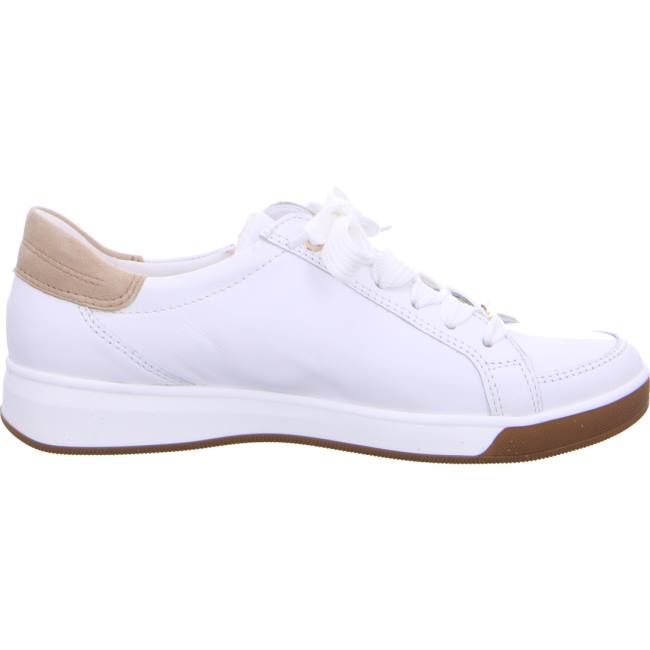 Ara Shoes Lace-ups Rom Women's Trainers White | ARA879QCN