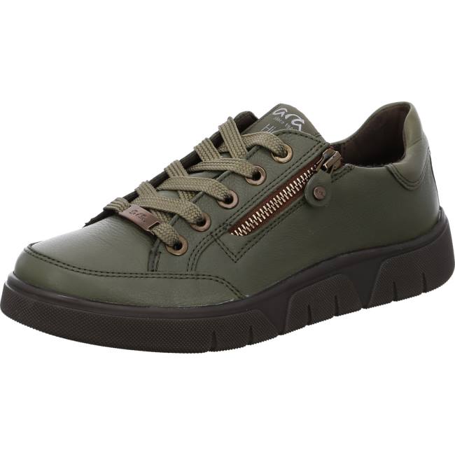 Ara Shoes Lace-ups Rom-sport Oliv Women\'s Trainers Green | ARA076RSL