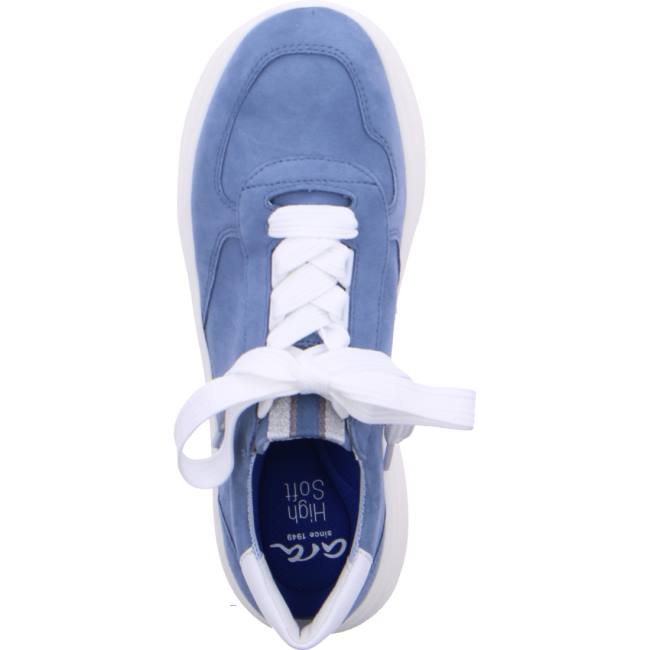 Ara Shoes Lace-ups Roma Sky Women's Trainers Blue | ARA128GJB