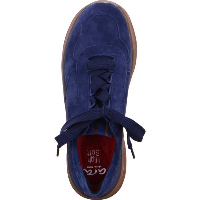 Ara Shoes Lace-ups Roma Women's Trainers Blue | ARA287SLI