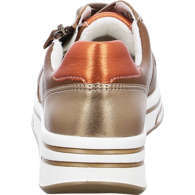 Ara Shoes Lace-ups Sapporo Cognac Women's Trainers Brown | ARA648HZF