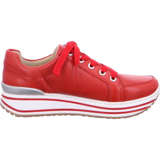 Ara Shoes Lace-ups Sapporo Flame Women's Trainers Red | ARA975VUC