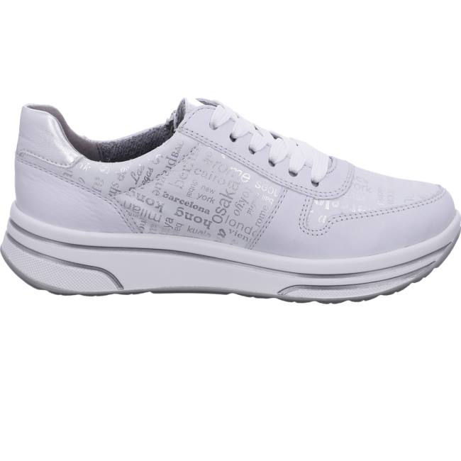 Ara Shoes Lace-ups Sapporo Nebbia Women's Trainers White | ARA762HXT