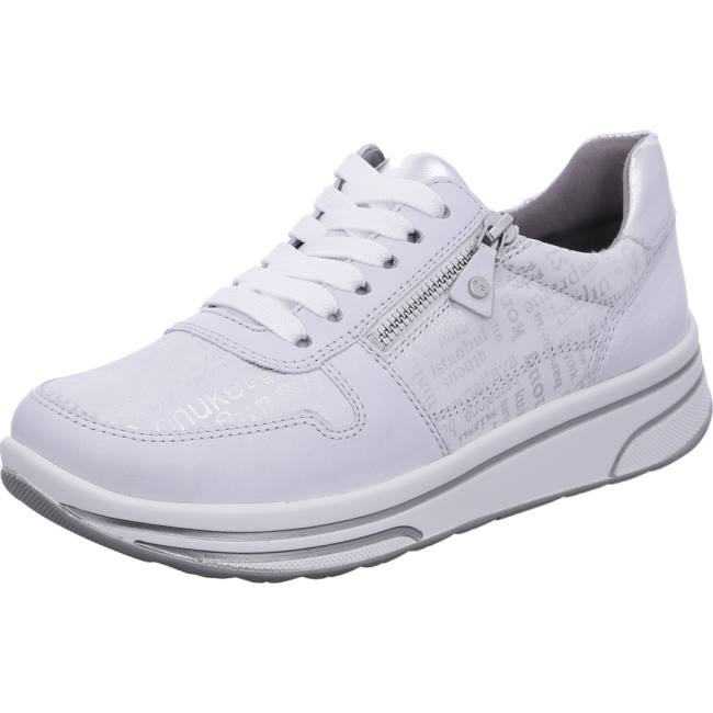 Ara Shoes Lace-ups Sapporo Nebbia Women\'s Trainers White | ARA762HXT