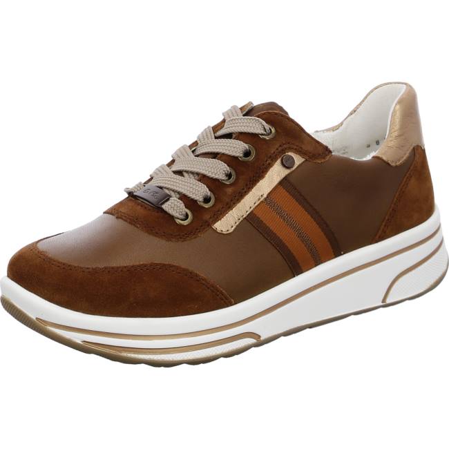 Ara Shoes Lace-ups Sapporo Nuts Women\'s Trainers Brown | ARA584KSI