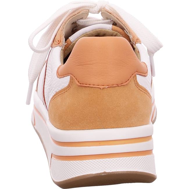 Ara Shoes Lace-ups Sapporo Peach Women's Trainers White | ARA726JQA