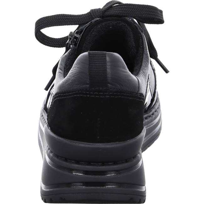 Ara Shoes Lace-ups Sapporo Women's Trainers Black | ARA123MWC