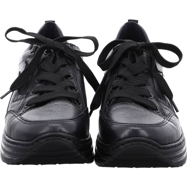 Ara Shoes Lace-ups Sapporo Women's Trainers Black | ARA123MWC