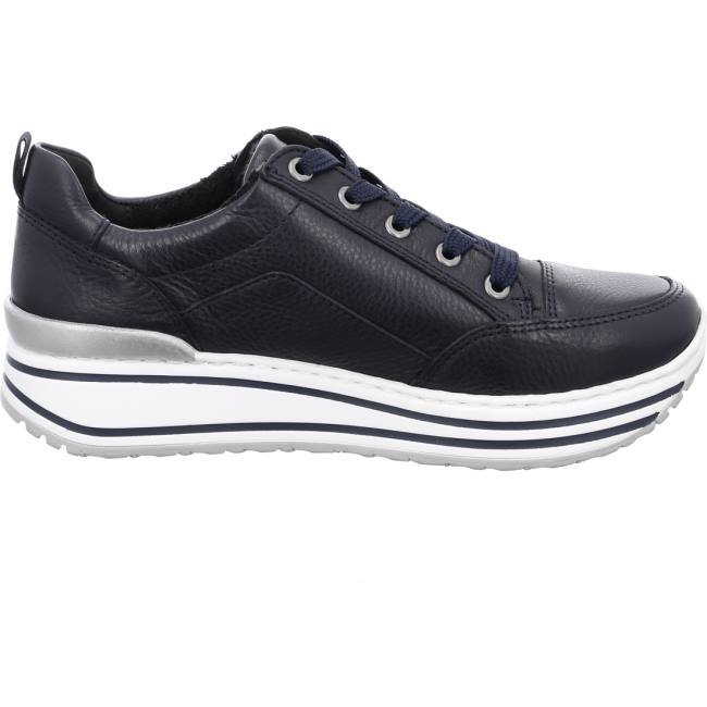 Ara Shoes Lace-ups Sapporo Women's Trainers Blue | ARA289INF