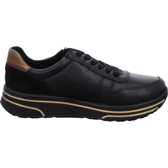 Ara Shoes Lace-ups Sapporo Women's Trainers Black | ARA589CRB