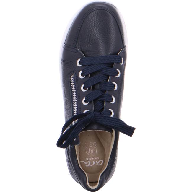 Ara Shoes Lace-ups Sapporo Women's Trainers Blue | ARA984NAD