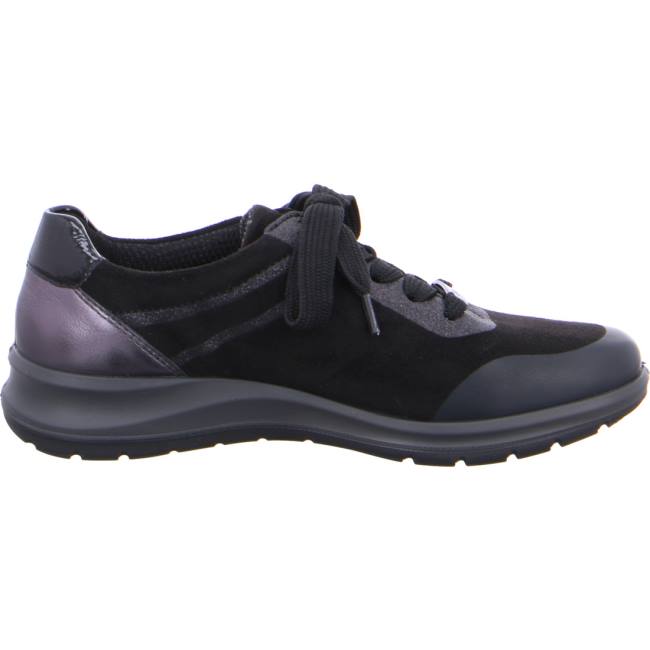 Ara Shoes Lace-ups Tokio Women's Trainers Black | ARA046SIU