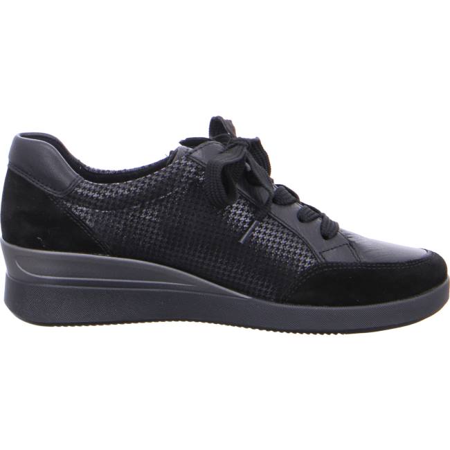 Ara Shoes Lazio Women's Trainers Black | ARA234PHB