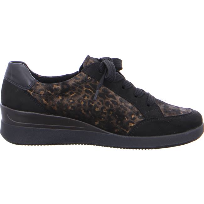 Ara Shoes Lazio Women's Trainers Black | ARA703DSP