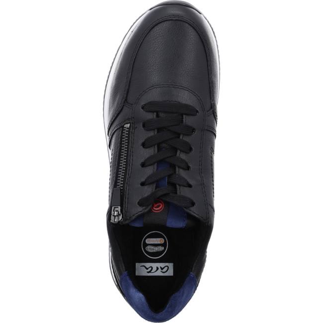 Ara Shoes Lisboa Men's Trainers Black | ARA429UXT