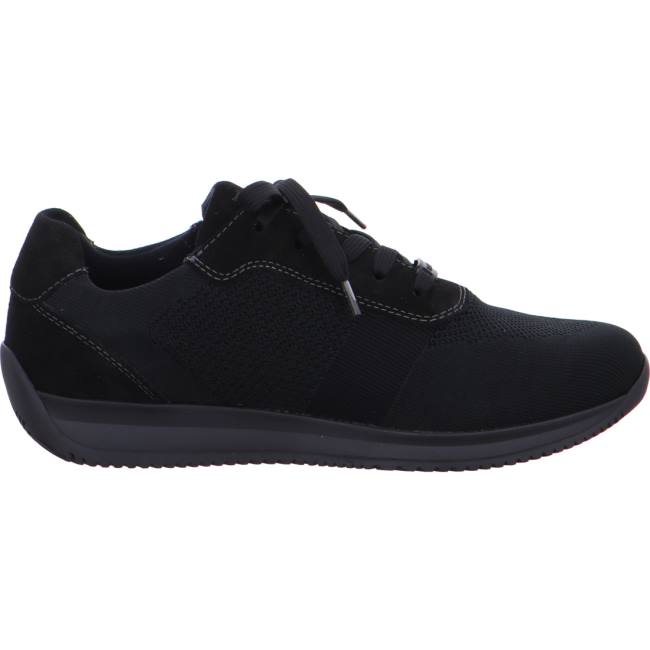 Ara Shoes Lisboa Men's Trainers Black | ARA493JNV