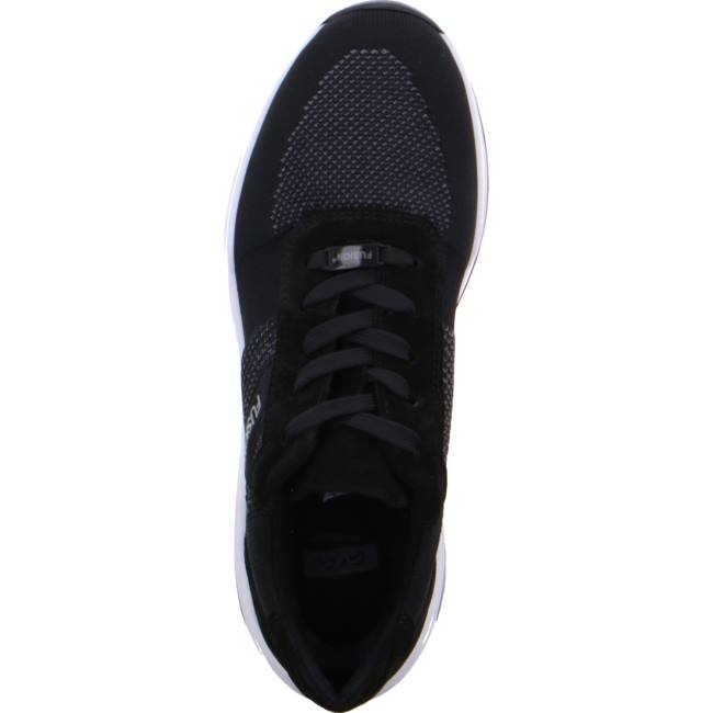 Ara Shoes Lisboa Men's Trainers Black | ARA804OMB