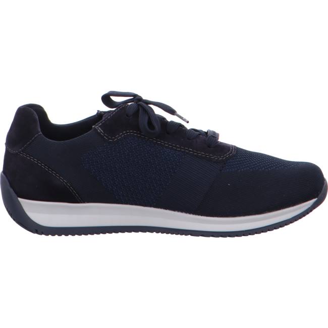 Ara Shoes Lisboa Men's Trainers Blue | ARA876VWN