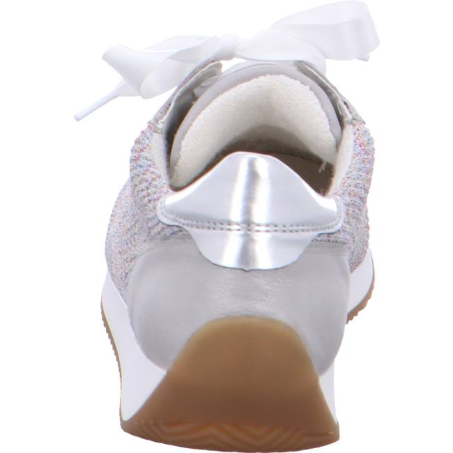 Ara Shoes Lissabon Candy-white Women's Trainers Grey / White | ARA450HDP