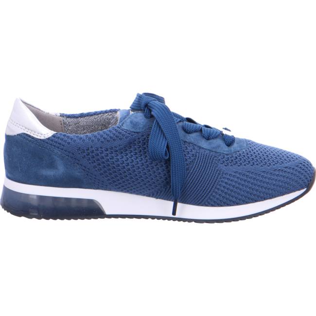 Ara Shoes Lissabon Capri Silver Women's Trainers Blue | ARA240IAK