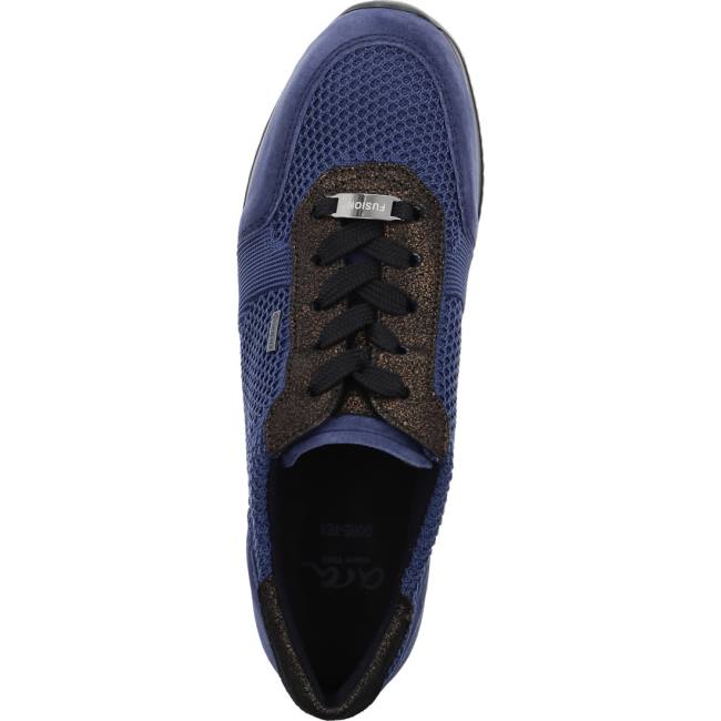 Ara Shoes Lissabon Indigo Women's Trainers Blue | ARA614WGA