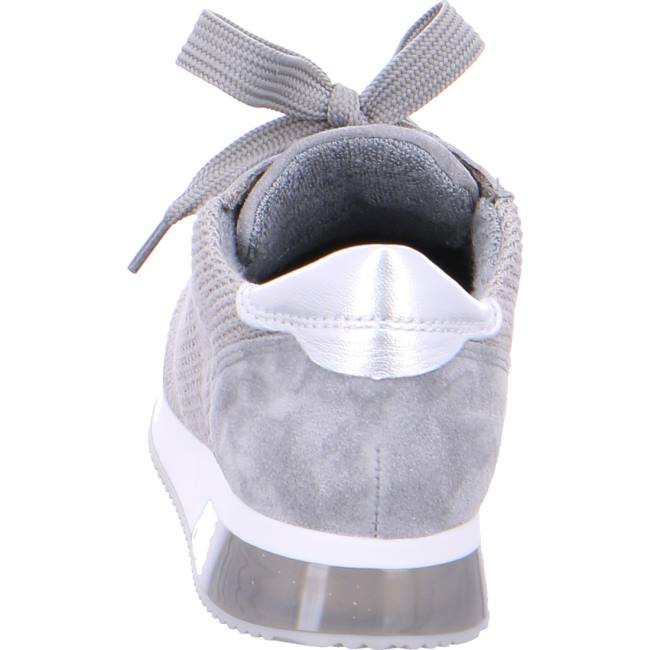 Ara Shoes Lissabon Oyster-silver Women's Trainers Grey | ARA092CJE