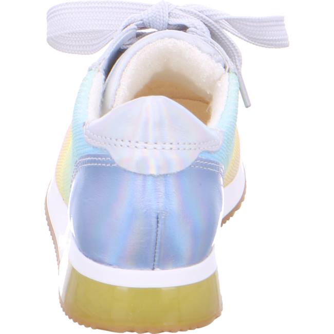 Ara Shoes Lissabon Pastel Women's Trainers Rose / Yellow / White | ARA039GWF