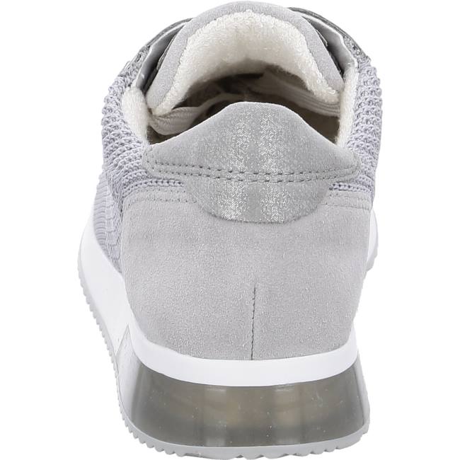 Ara Shoes Lissabon Pebble Oyster Women's Trainers Grey | ARA879KVM