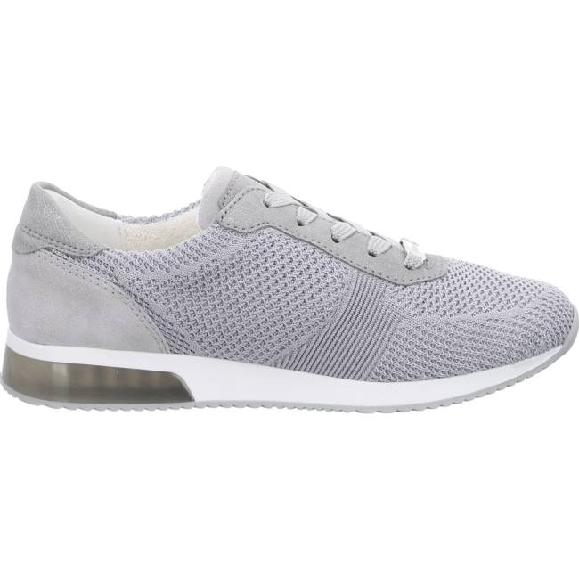 Ara Shoes Lissabon Pebble Oyster Women's Trainers Grey | ARA879KVM