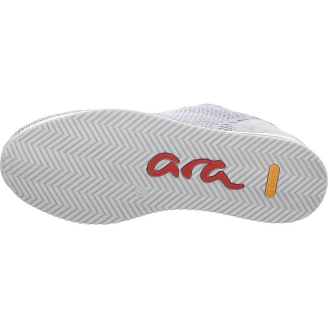 Ara Shoes Lissabon Pebble Oyster Women's Trainers Grey | ARA879KVM