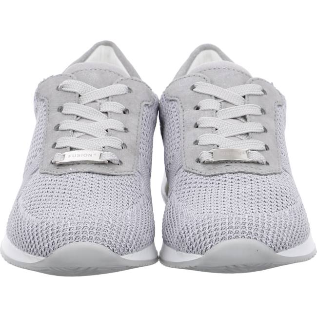 Ara Shoes Lissabon Pebble Oyster Women's Trainers Grey | ARA879KVM