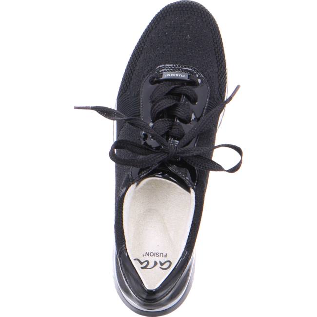 Ara Shoes Lissabon Women's Trainers Black | ARA026AOB