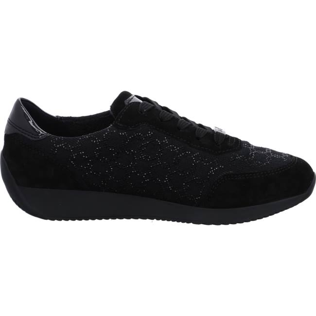 Ara Shoes Lissabon Women's Trainers Black | ARA490LIY