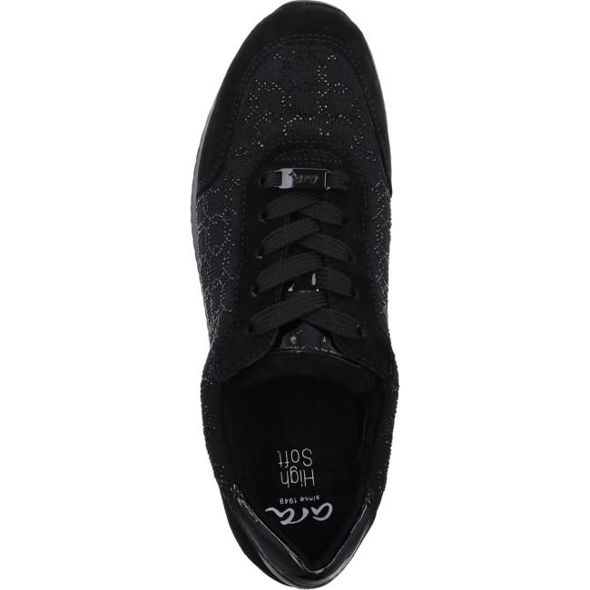 Ara Shoes Lissabon Women's Trainers Black | ARA490LIY