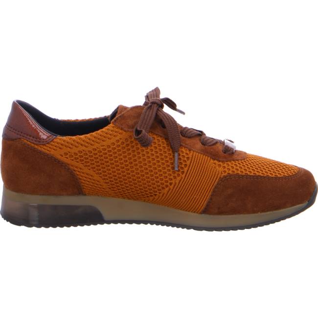 Ara Shoes Lissabon Women's Trainers Brown | ARA706INQ