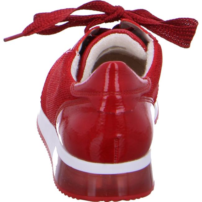 Ara Shoes Lissabon-metallic Women's Trainers Red | ARA694WEV