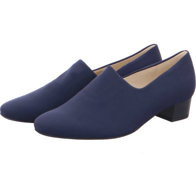 Ara Shoes Loafer Milano Women's Pumps Blue | ARA483ESB