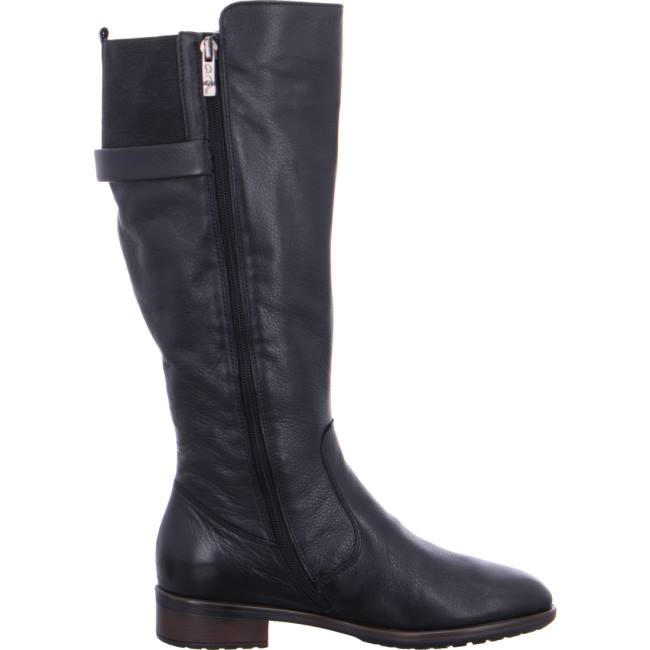 Ara Shoes Long Liverpool Women's Boots Black | ARA759VMN