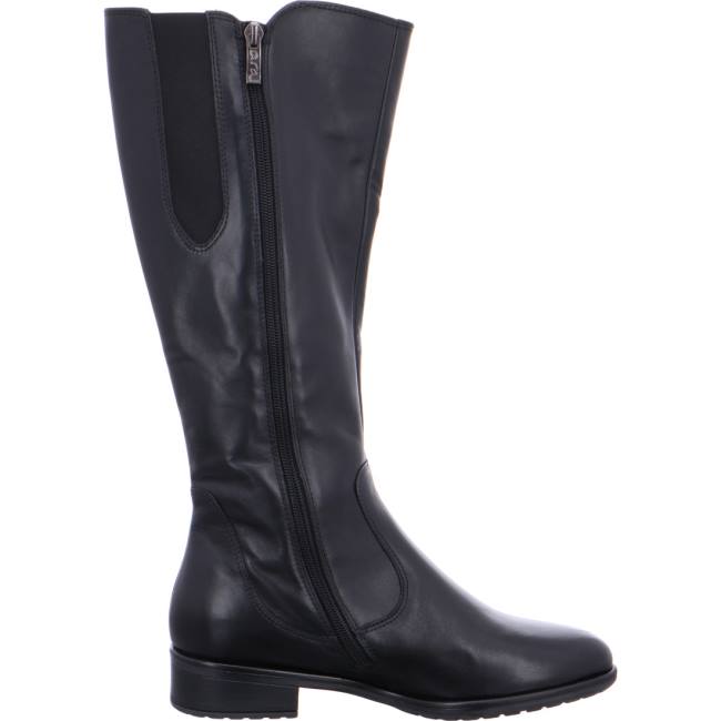 Ara Shoes Long Liverpool Women's Boots Black | ARA826ZQN