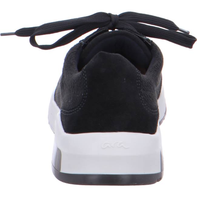 Ara Shoes Los Angeles Men's Trainers Black | ARA782MTJ