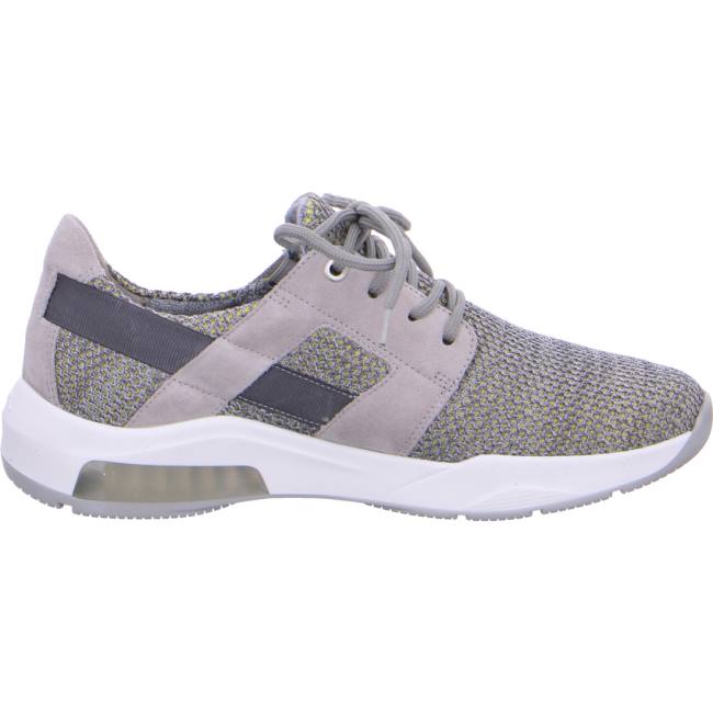 Ara Shoes Los Angeles Men's Trainers Grey | ARA931YVU