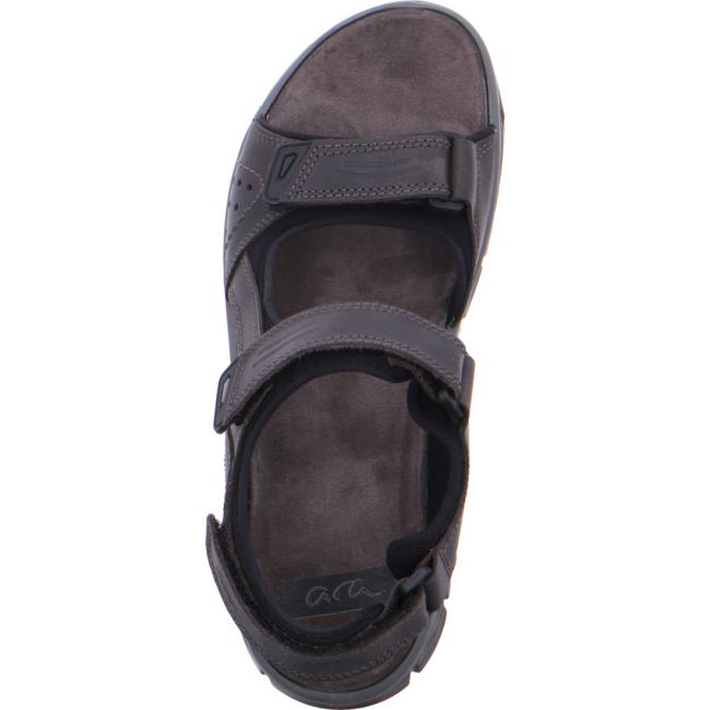 Ara Shoes Lucca Grigio Men's Sandals Grey | ARA093PUZ