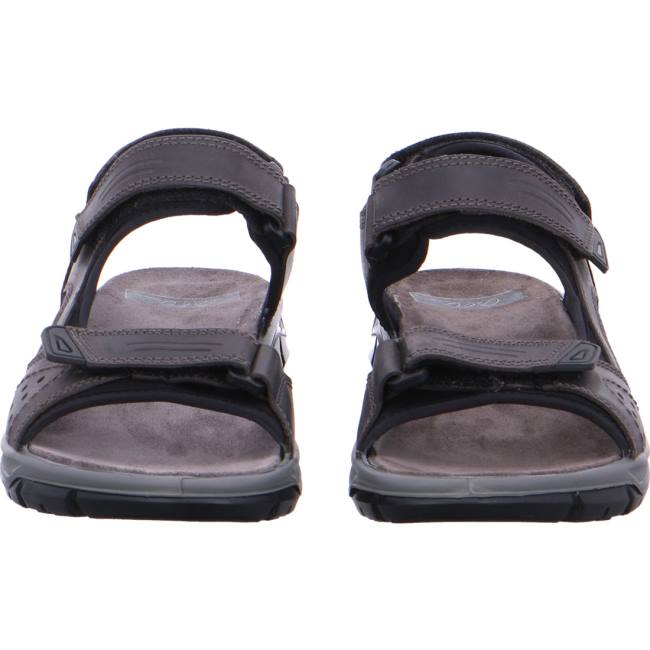 Ara Shoes Lucca Grigio Men's Sandals Grey | ARA093PUZ